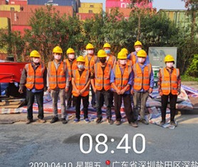 深圳鹽田7標協和路新型透水瀝青項目順利開工