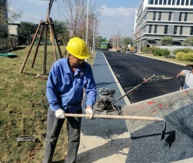 廣東增城平安科技硅谷產業園透水項目收工啦！