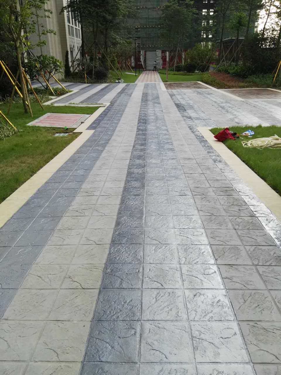 藝術壓花地坪
