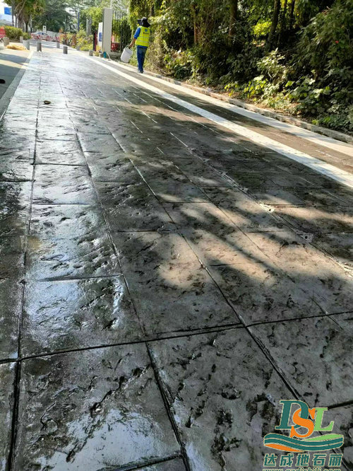 藝術壓花地坪